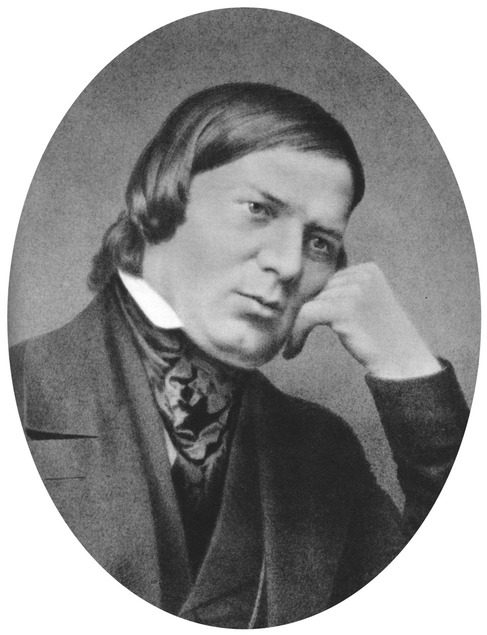 Robert Schumann 1810-1856 byl německý skladatel, estét a vlivný hudební kritik od Unbekannt