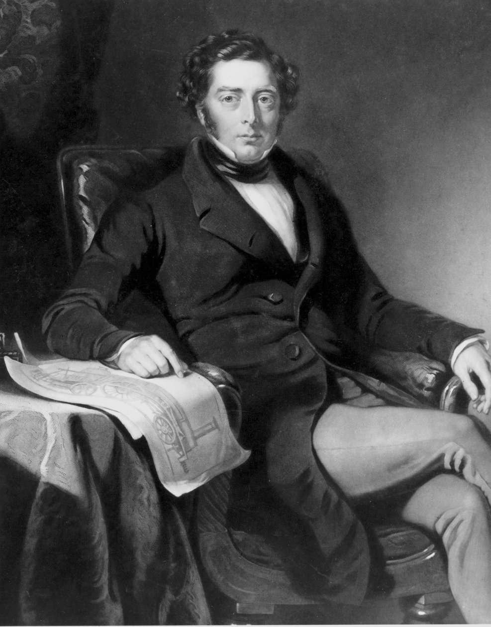 Robert Stephenson , anglický strojní a stavební inženýr od Unbekannt