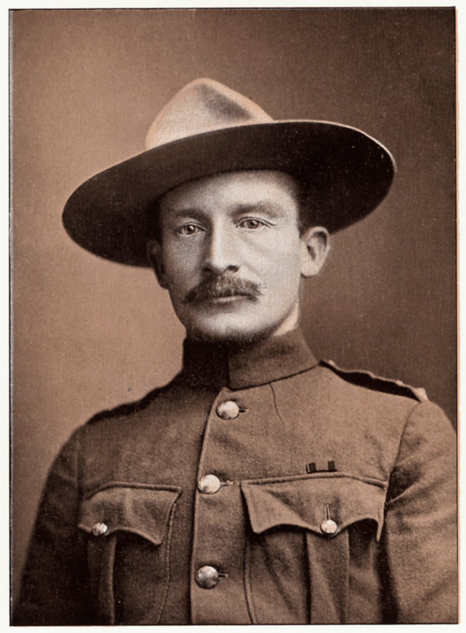 Robert Stephenson Smyth Baden-Powell, britský voják, c1900. od Unbekannt