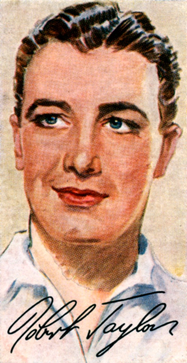 Robert Taylor, 1911-1969, americký herec, 20. století od Unbekannt