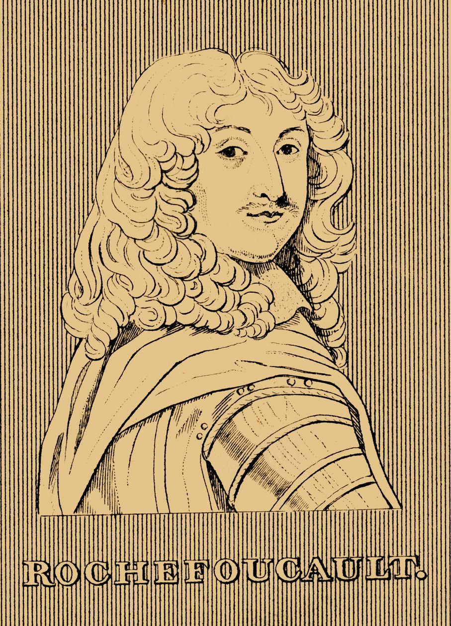 Rochefoucault, 1613-1680, 1830. od Unbekannt
