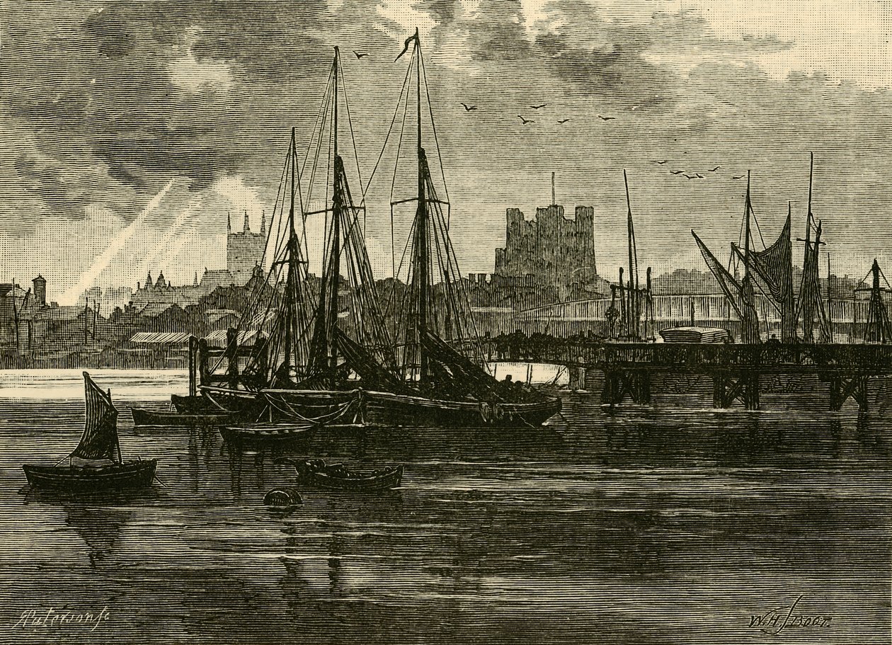 Rochester, z Medway, 1898. od Unbekannt