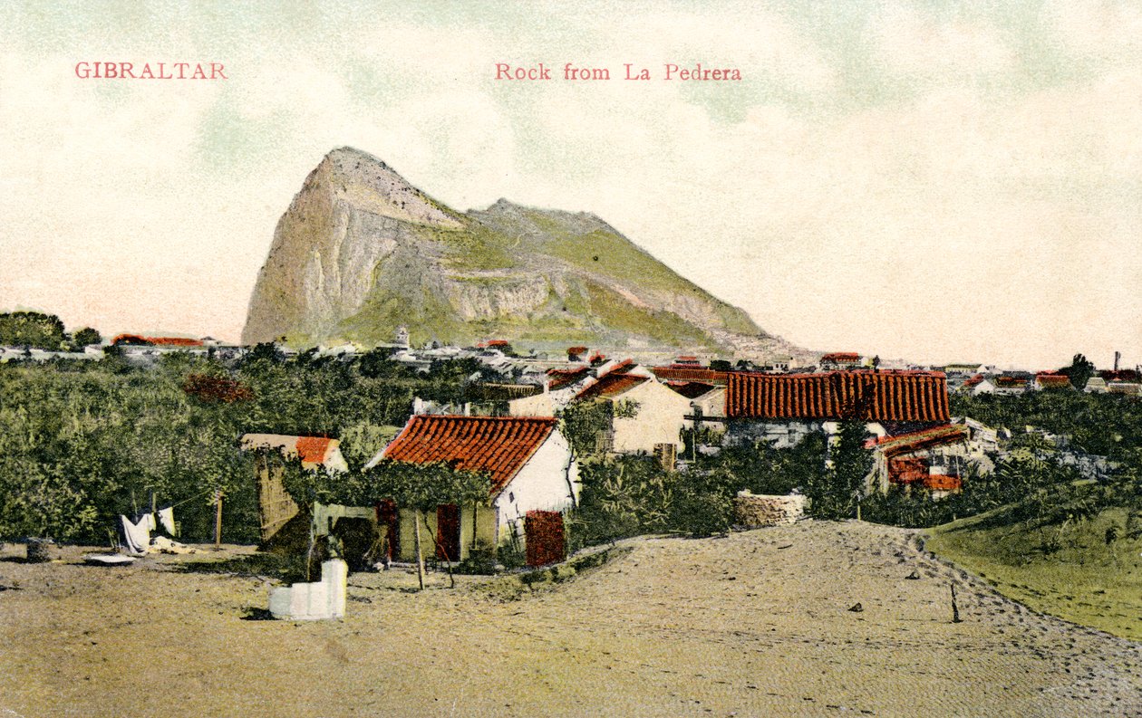 Rock z La Pedrera, Gibraltar, 20. století od Unbekannt