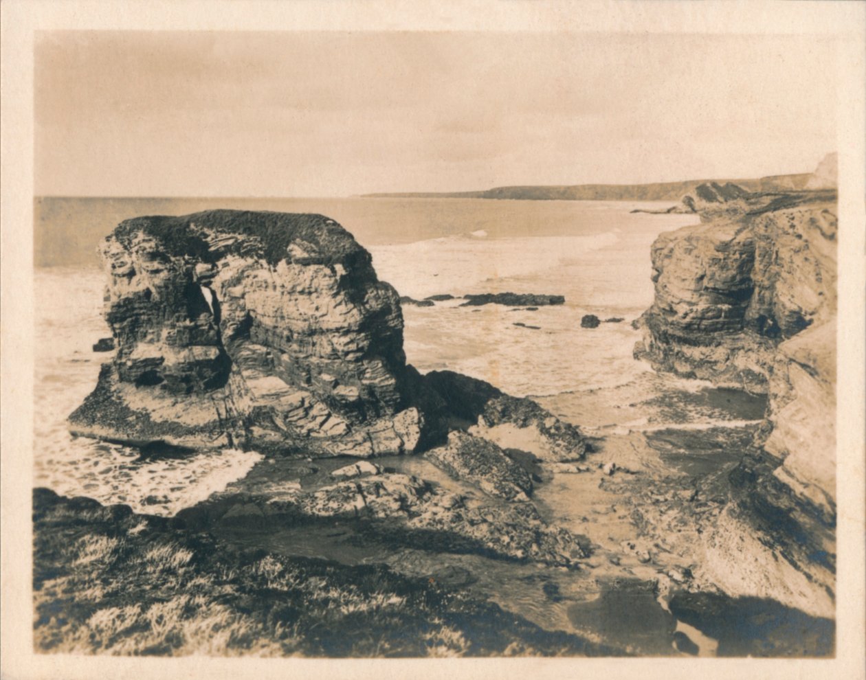 Rocks at Porth - Newquay, 1927 od Unbekannt