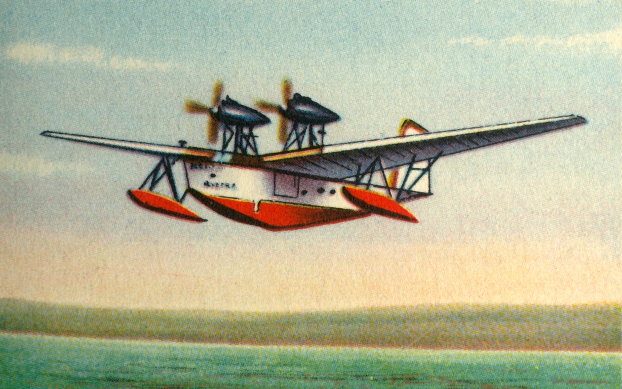 Rohrbach Rostra létající člun, 20. léta, 1932. od Unbekannt