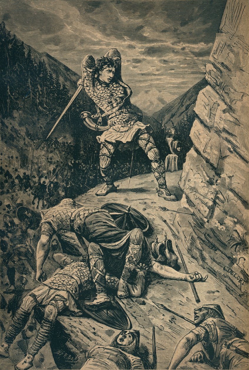 Roland, hrdina národního eposu Francie, 1909 od Unbekannt