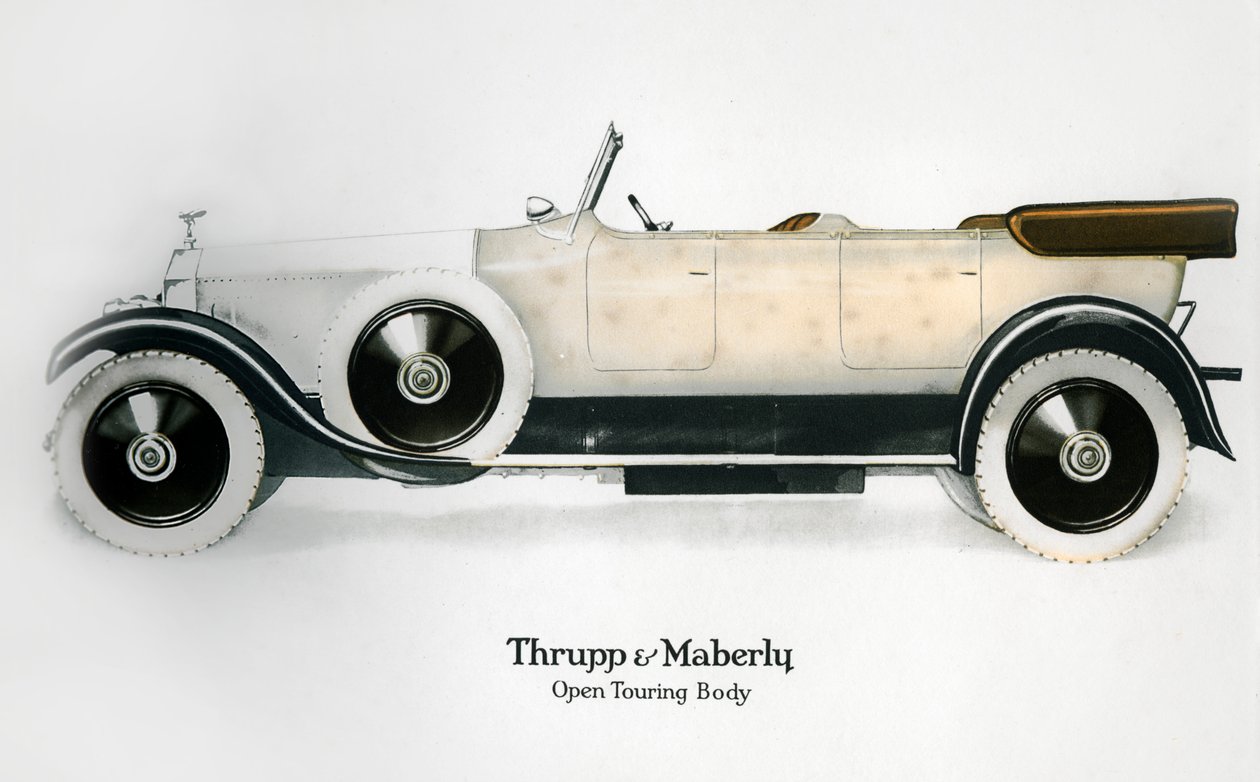 Rolls-Royce s otevřenou cestovní karoserií, c1910-1929 od Unbekannt