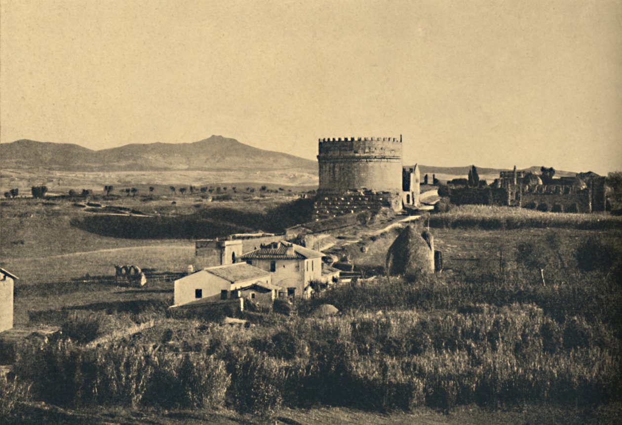 Roma - Appian Way, 1910 od Unbekannt