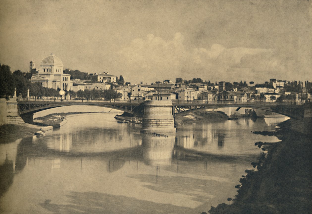 Řím - Ponte Garibaldi, 1910. od Unbekannt