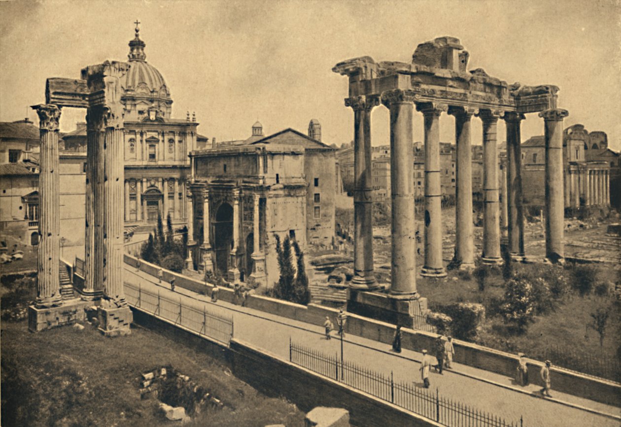 Roma - Forum Romanum, 1910 od Unbekannt