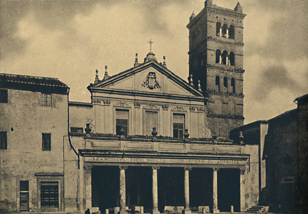 Roma – kostel svaté Cecílie, 1910 od Unbekannt