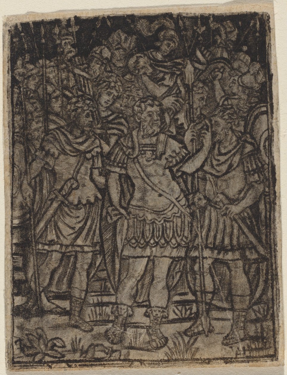 Římský generál oslovuje své jednotky, c. 15101530. od Unbekannt