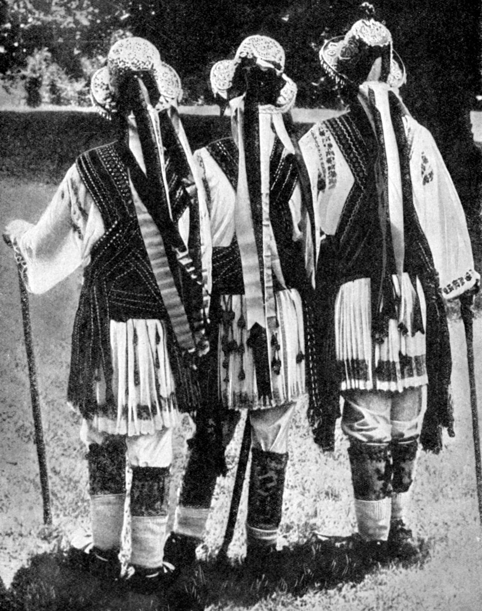 Rumunští tanečníci, 1936 od Unbekannt