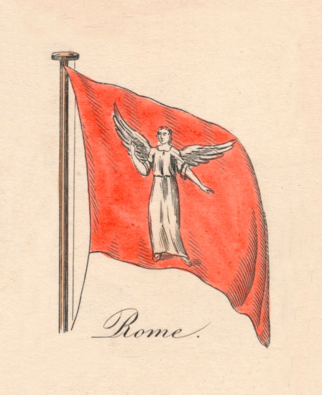Řím, 1838 od Unbekannt