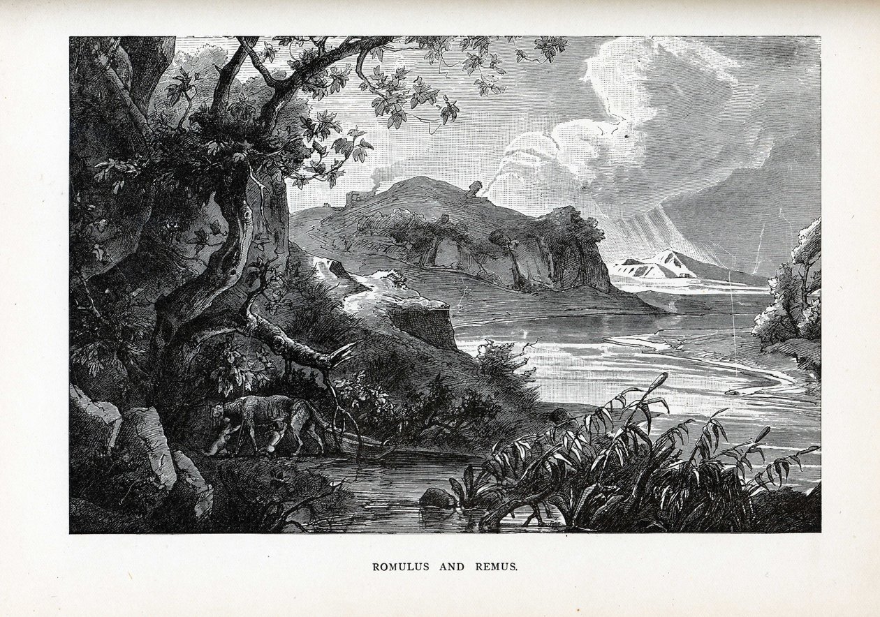 Romulus a Remus, 1882 od Unbekannt