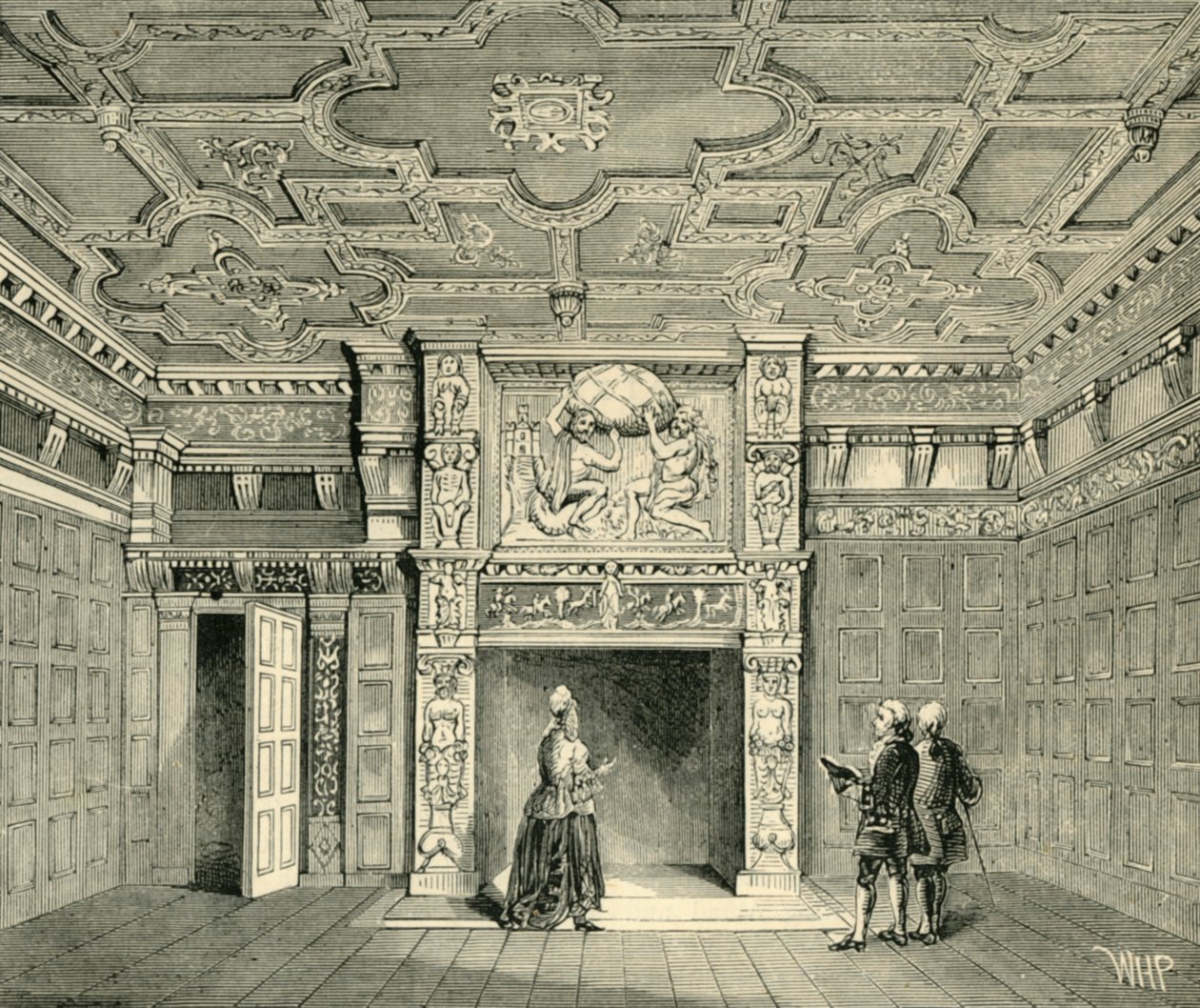Pokoj v domě sira Paula Pindarse, c1872. od Unbekannt