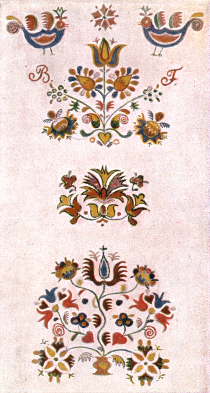 Pokojová malba, Morava, Československo, 1928. od Unbekannt