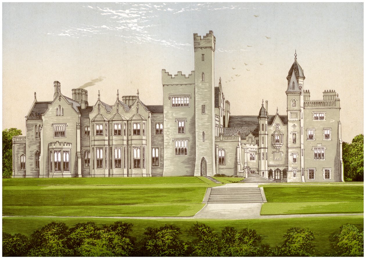 Rossmore Park, hrabství Monaghan, Irsko, domov lorda Rossmore, c1880 od Unbekannt