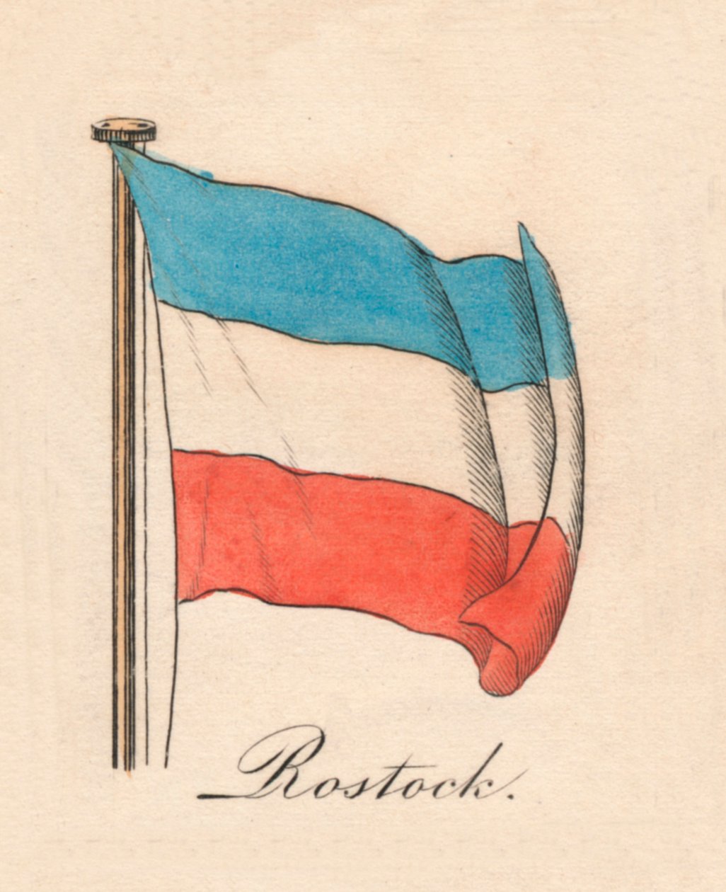 Rostock, 1838 od Unbekannt