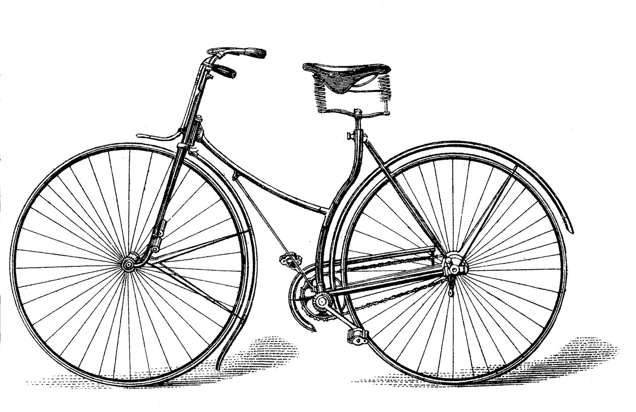 Rover Safety Bicycle, c1885 od Unbekannt