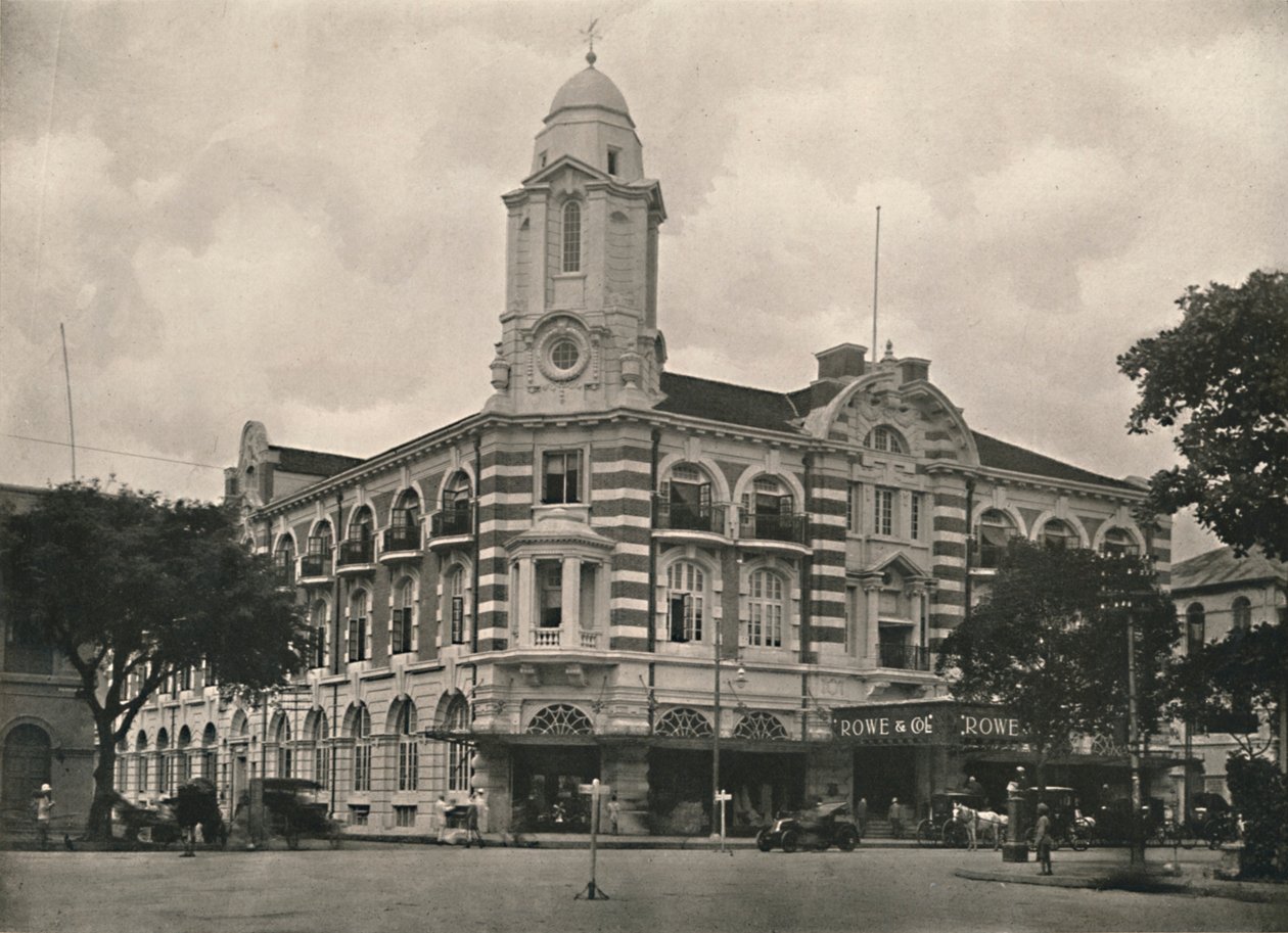 Rowe & Coy., Ltd., areál Rangúnu, 1900. od Unbekannt