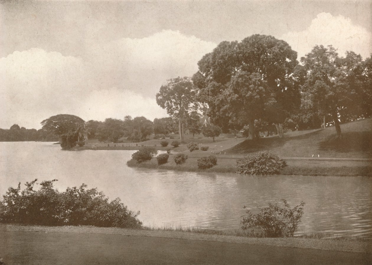 Royal Lakes, Rangún, 1900. od Unbekannt