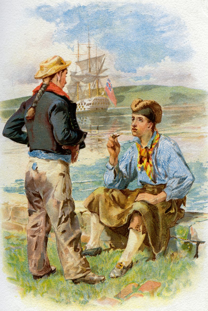 Námořníci královského námořnictva, 18. století 1890-1893 od Unbekannt