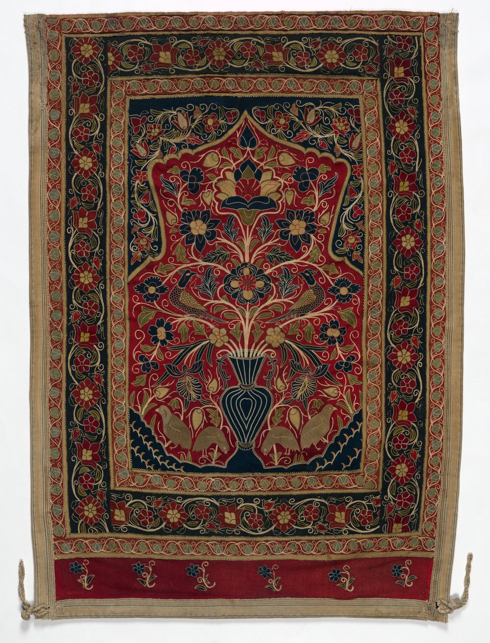 Královský kulatý stan vyrobený pro nástěnný panel Muhammada Shaha s jedním panelem B, 1834-1848. od Unbekannt