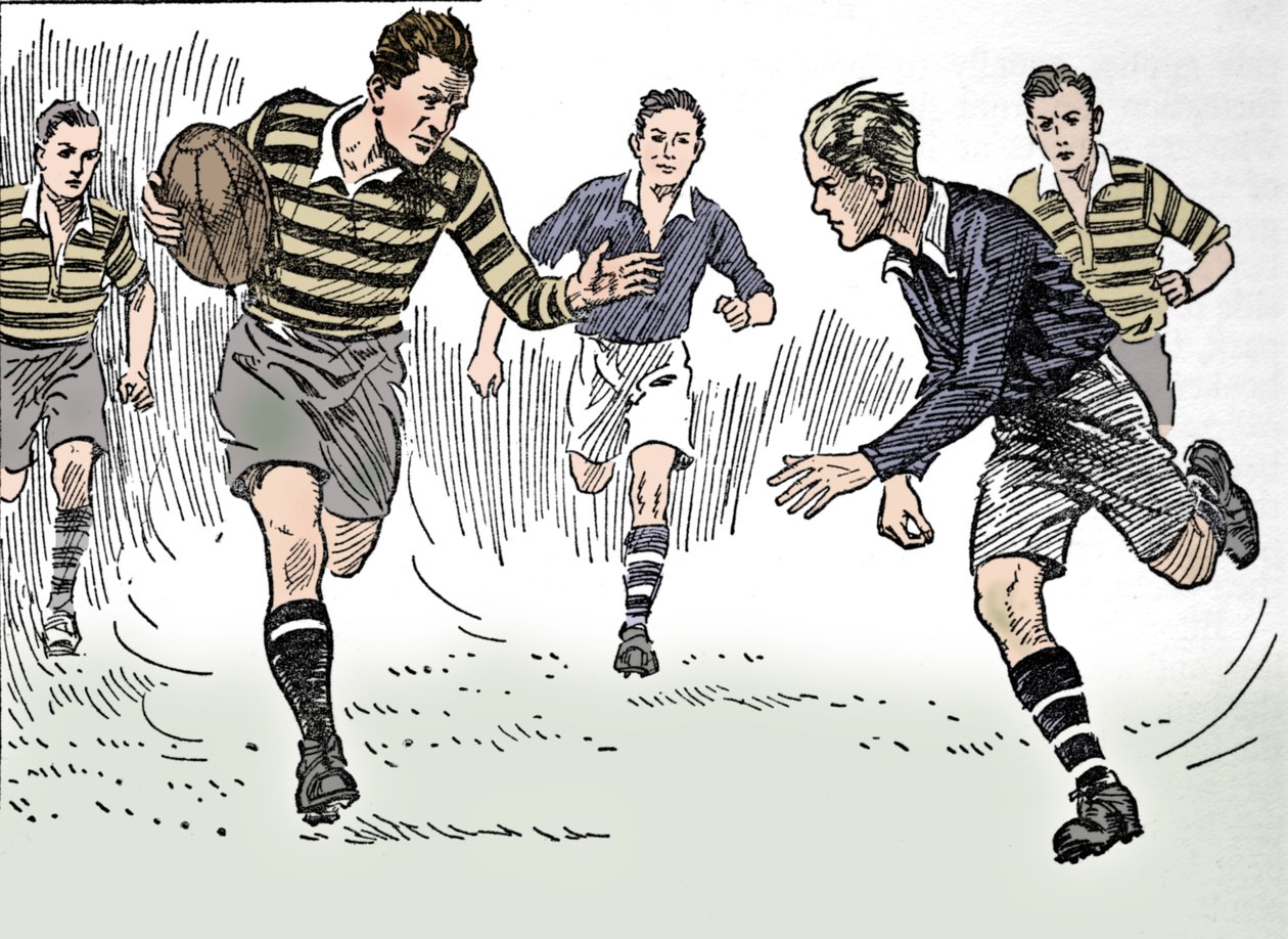Rugby fotbal, 1937 od Unbekannt