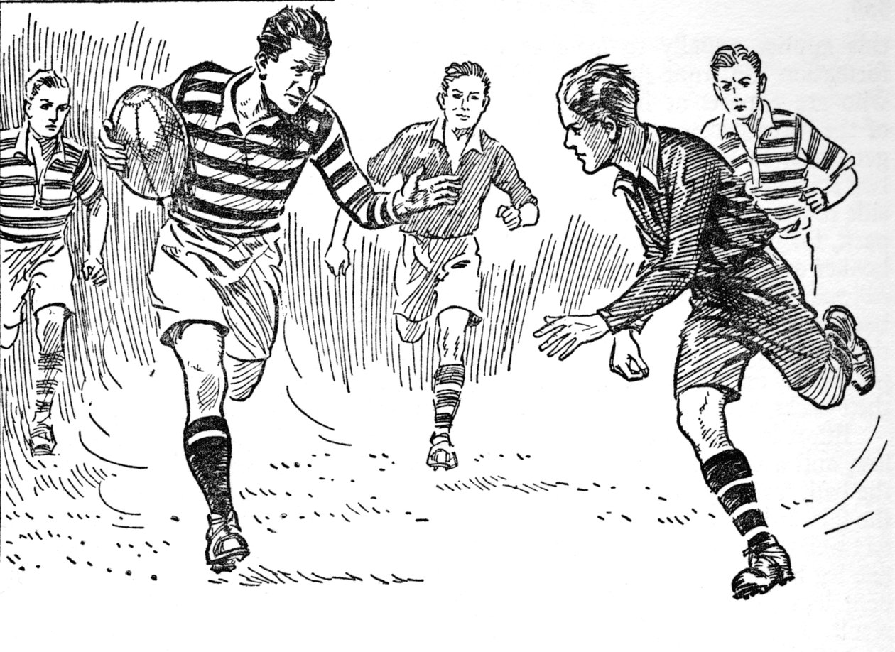 Rugby fotbal, 1937 od Unbekannt