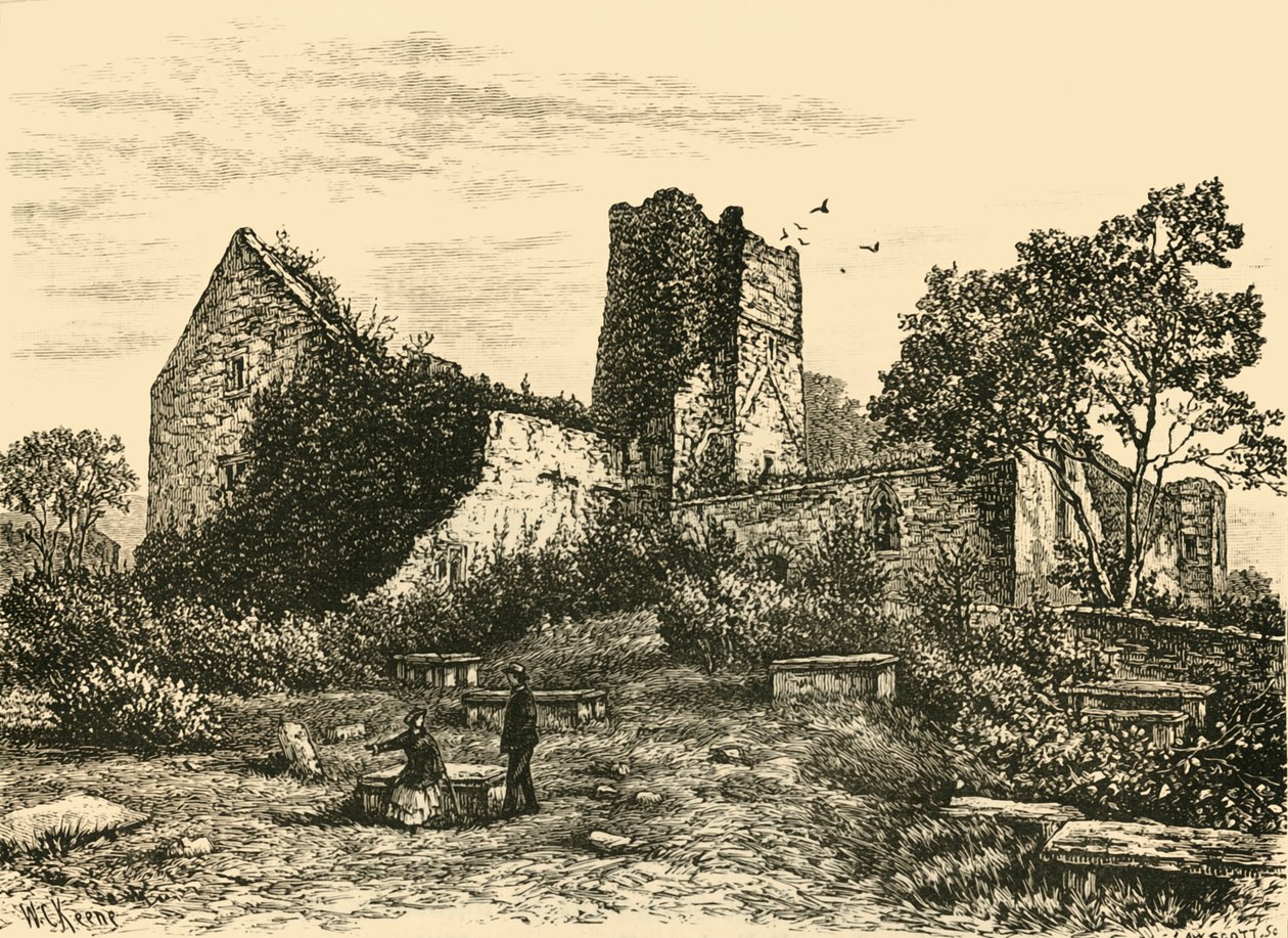 Ruiny poblíž Rathmullen, 1898. od Unbekannt