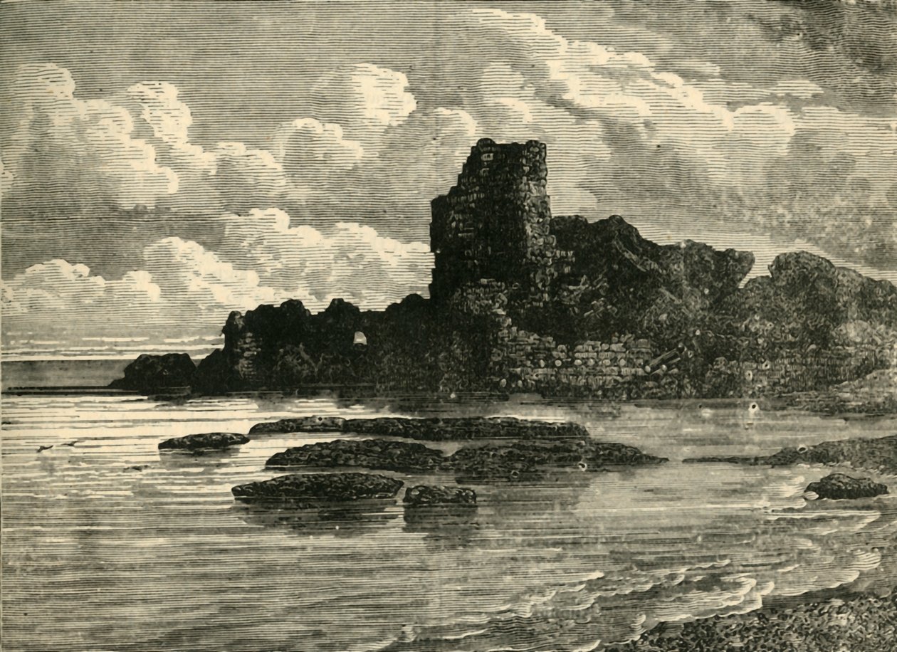 Ruiny Caesarea, 1890. od Unbekannt