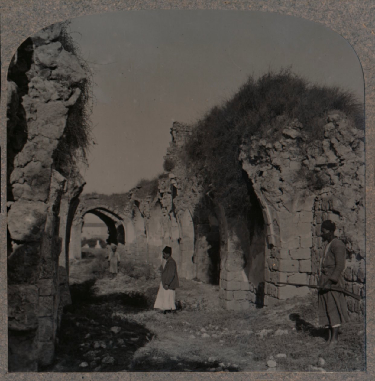 Ruins of Crusaders Church, Ramleh, c1900 od Unbekannt