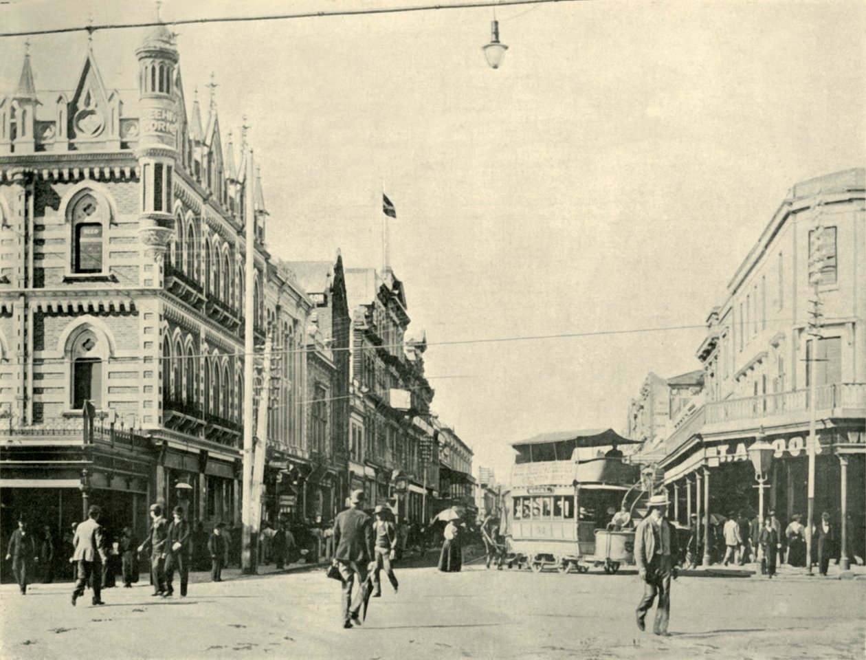 Rundle Street, Adelaide, 1901. od Unbekannt