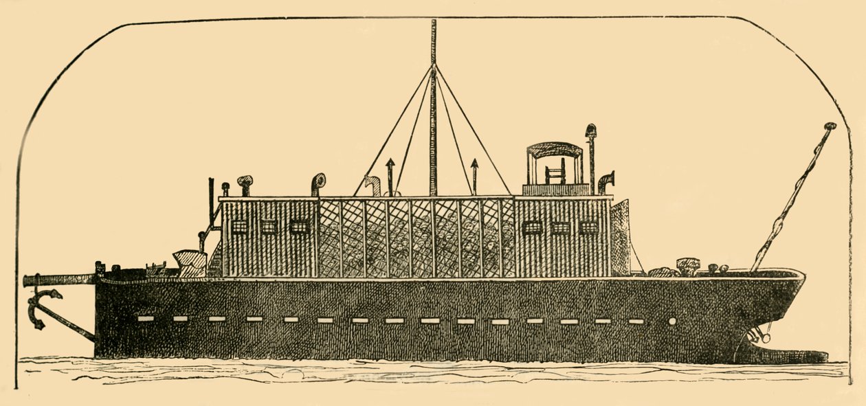 Ruská vězeňská loď, 1881. od Unbekannt