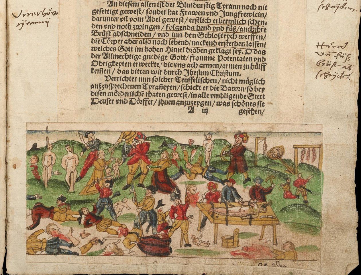 Ruská zvěrstva v Livonsku v roce 1578. Ze sbírky zpráv Johanna Jakoba Wicka... od Unbekannt