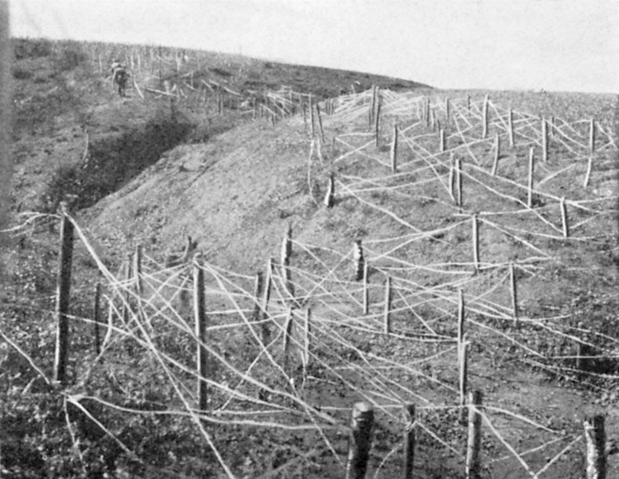 Ruské ostnaté dráty, rusko-japonská válka, 1904-5 od Unbekannt