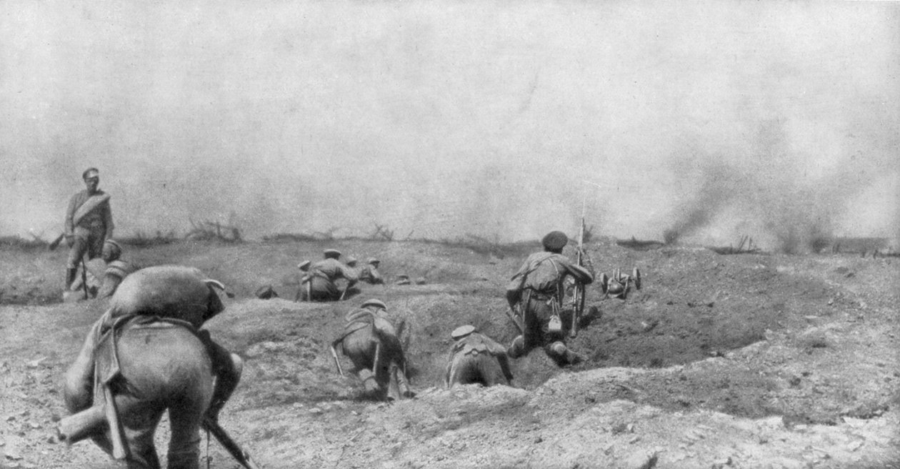 Ruská ofenzíva, Dzike Lani, Ternopil, Ukrajina, první světová válka, 1. července 1917 od Unbekannt