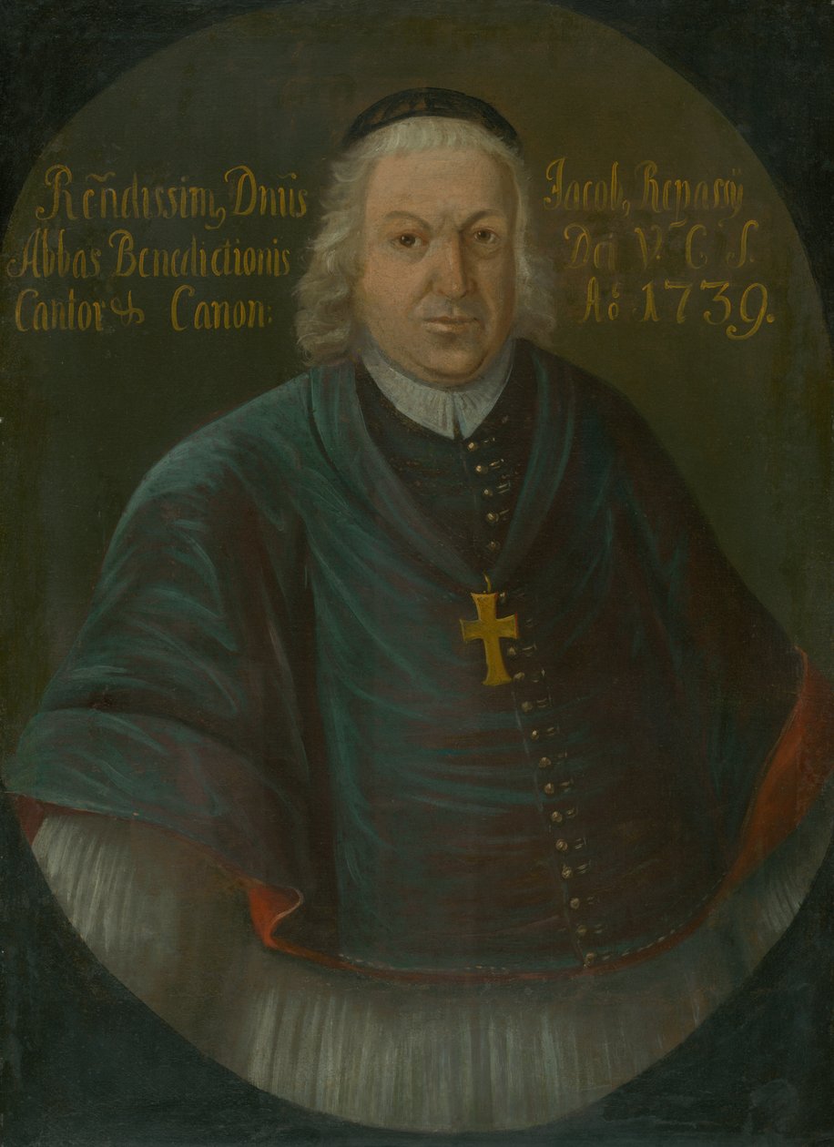 SPIŠ CANON AND TITULAR ABBOT JAKUB JOZEF REPASSY od Unbekannt