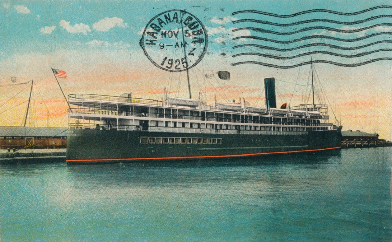 SS Cuba, Key West, Florida, c1925 od Unbekannt
