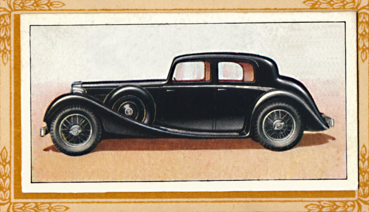 SS Jaguar 2 12litrový sedan, c1936 od Unbekannt