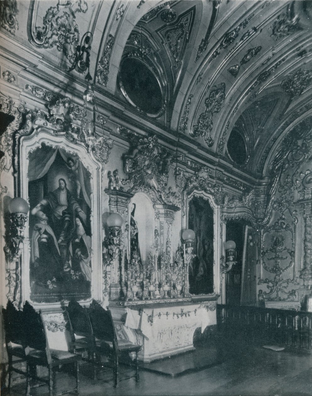 Sakristie kostela Carmo, Rio de Janeiro, c1943 od Unbekannt