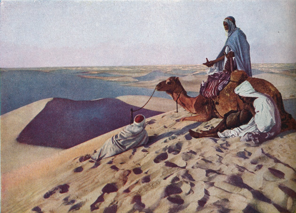 Sahara, třicátá léta 20. století od Unbekannt