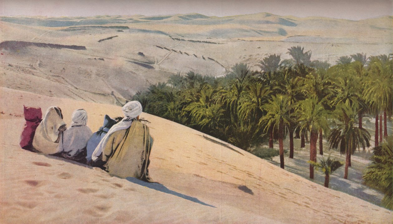 Sahara, třicátá léta 20. století od Unbekannt