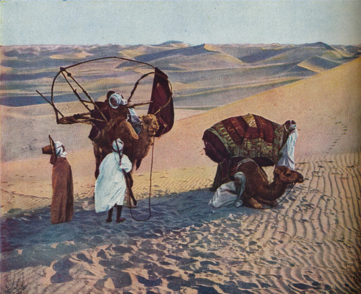 Sahara, třicátá léta 20. století od Unbekannt