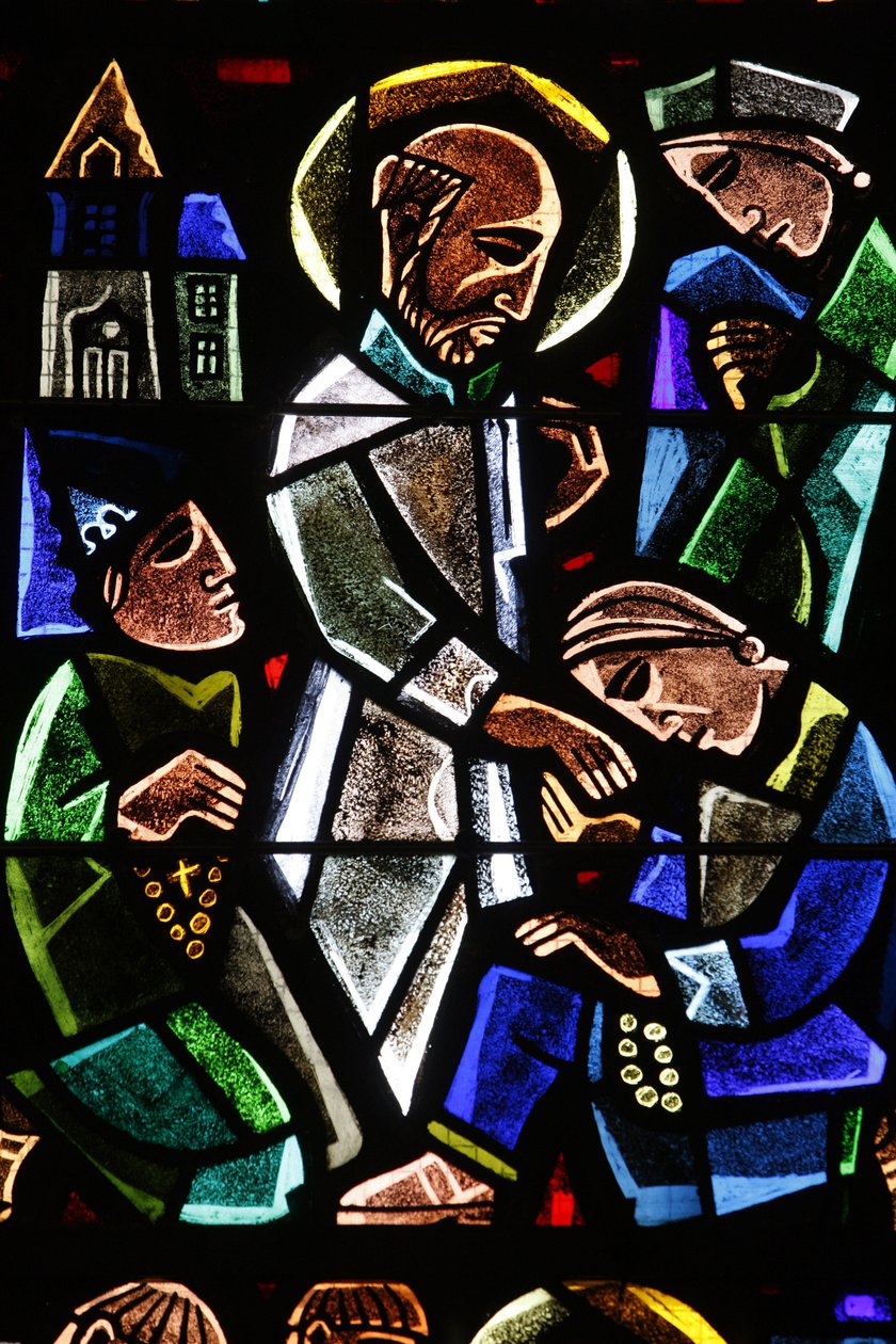 Katedrála Saint-Corentin (Saint Corentin), Quimper Vitráže: Saint Paul, Quimper, Francie od Unbekannt