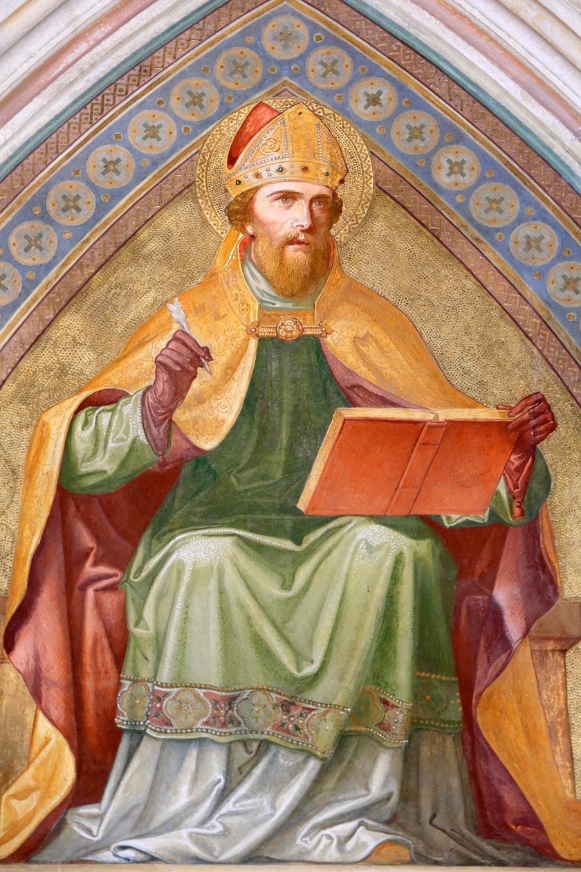 Saint Augustin - opatství Klosterneuburg, Vídeň, Rakousko od Unbekannt