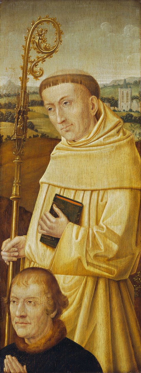Svatý Bernard s donátorem [avers], pravděpodobně počátek 20. století. od Unbekannt