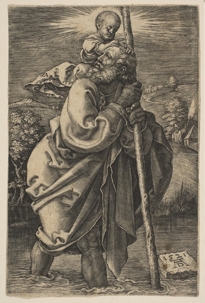 Saint Christopher Facing Left copy.n.d. od Unbekannt