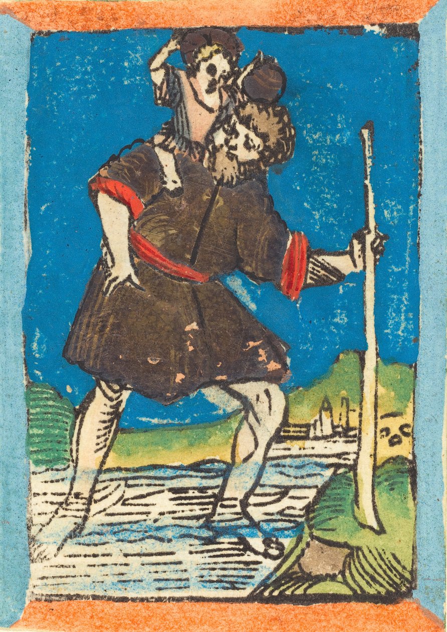 Svatý Kryštof, c. 1480. od Unbekannt